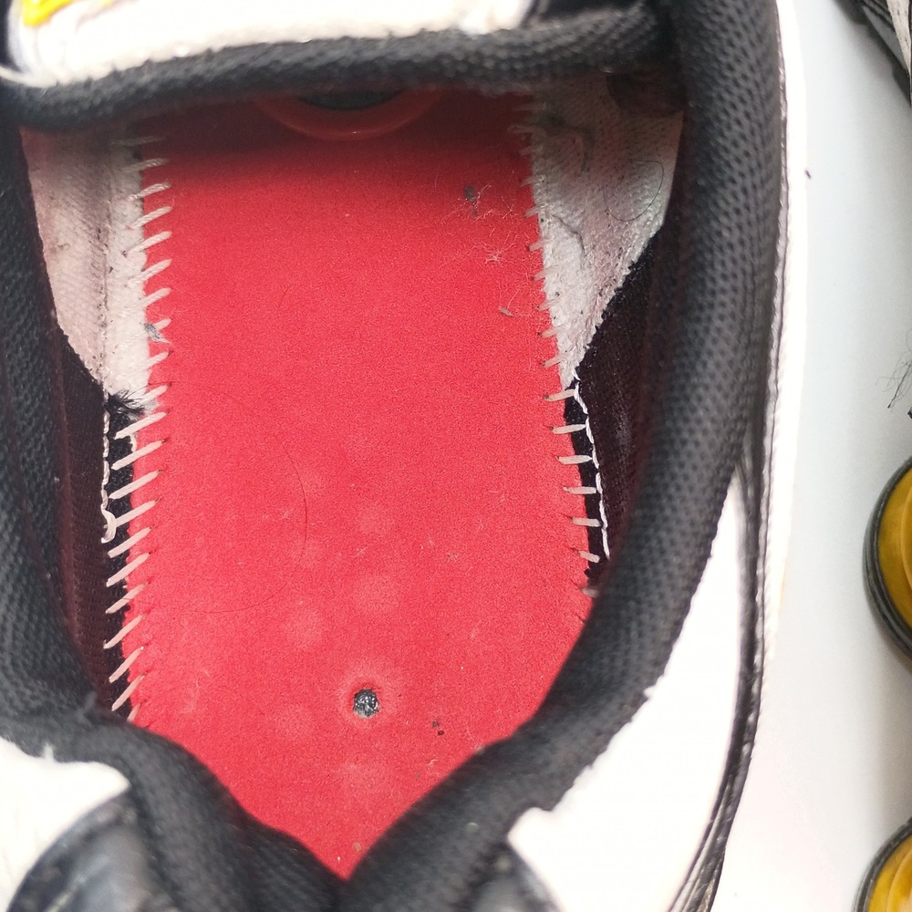 Nike Shox Livestrong Mens Running Shoes Black White Yellow 350623-101 Size 10 - Picture 8 of 10